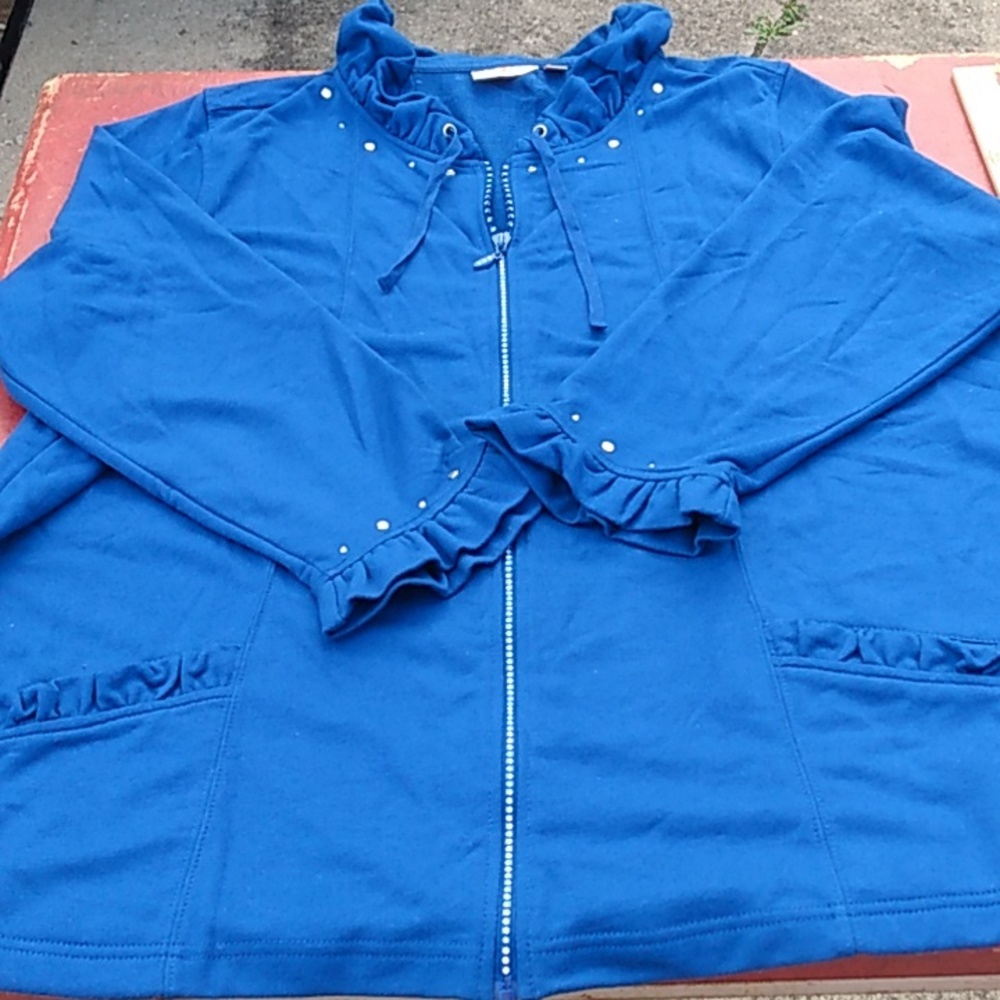 Quacker factory French Terry jacket